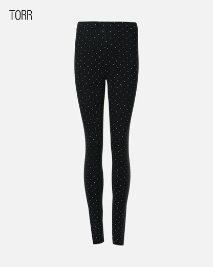 Women's Leggings | BLACK DOT AOP