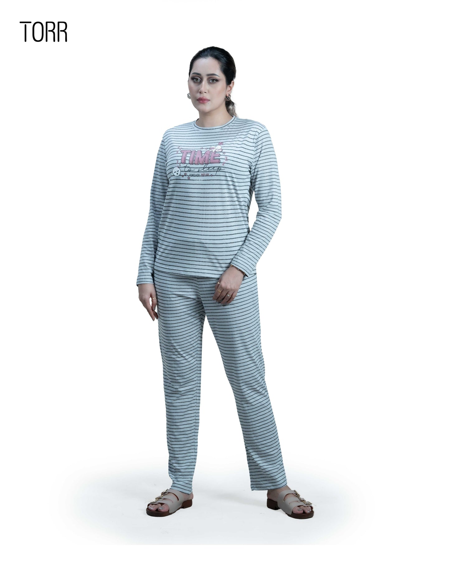 Women's Sleepwear| Grey light AOP