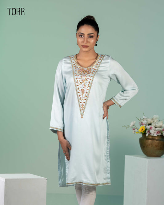 Ethnic Wear (01 Piece Kurti) | Sky Blue