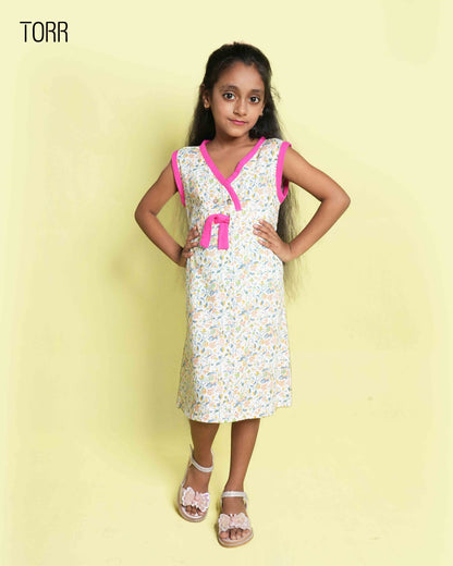 Girl's Frock | Aop
