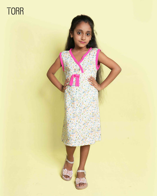 Girl's Frock | Aop