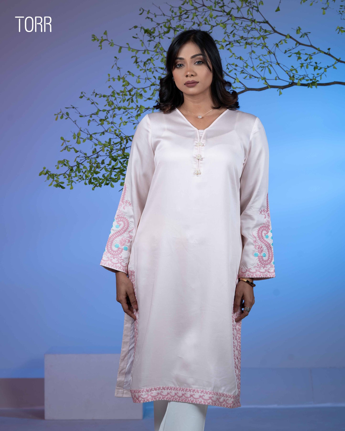 Ethnic Wear (01 Piece Kurti) |  Pink Dogwood