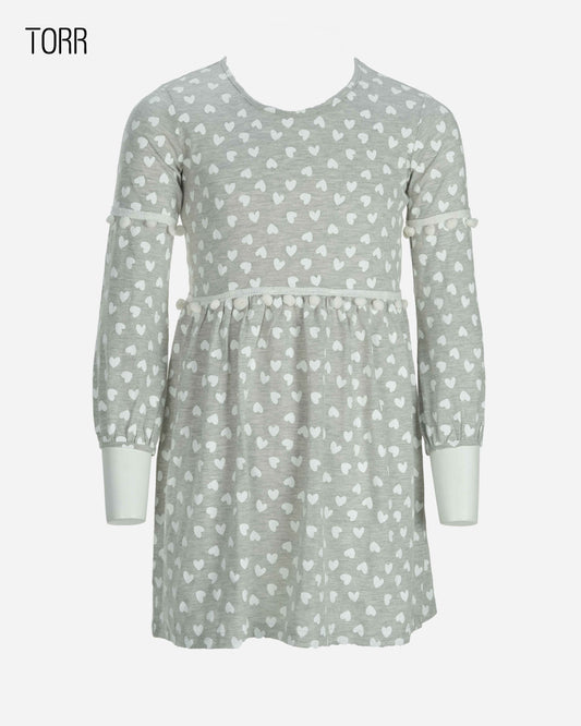 Girl's Frock | Grey