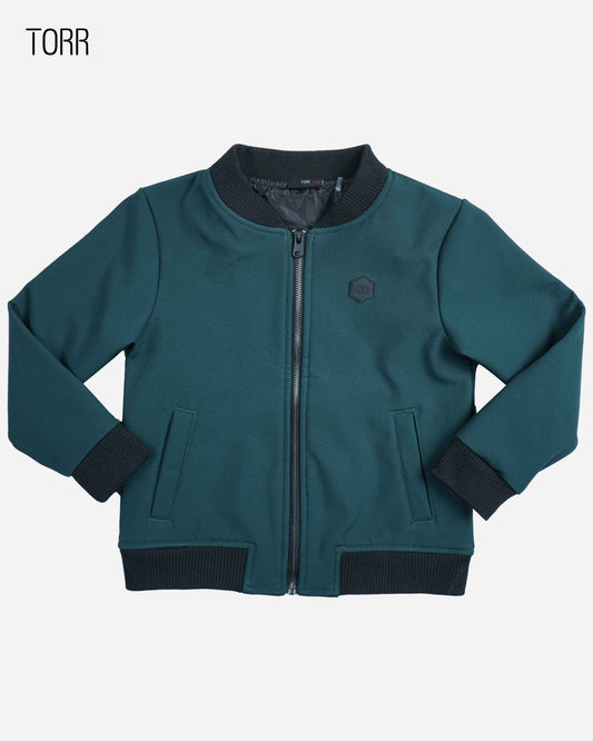 Boy's Jacket | Bottle Green