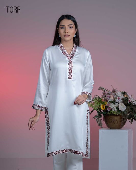 Ethnic Wear (01 Piece Kurti) | Off White