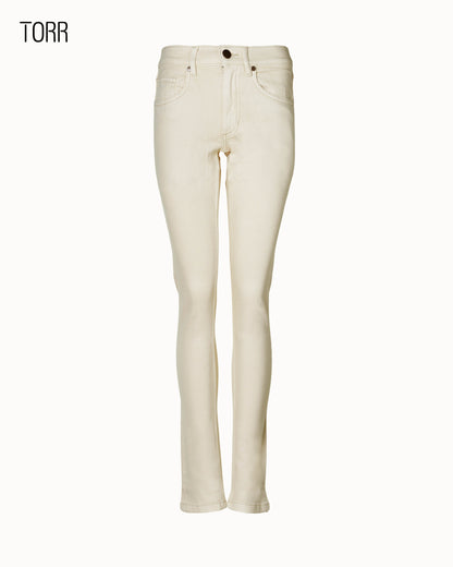 Women's Denim Pant | Ecru