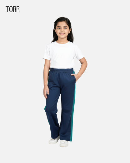Girl's Trouser | Navy Green