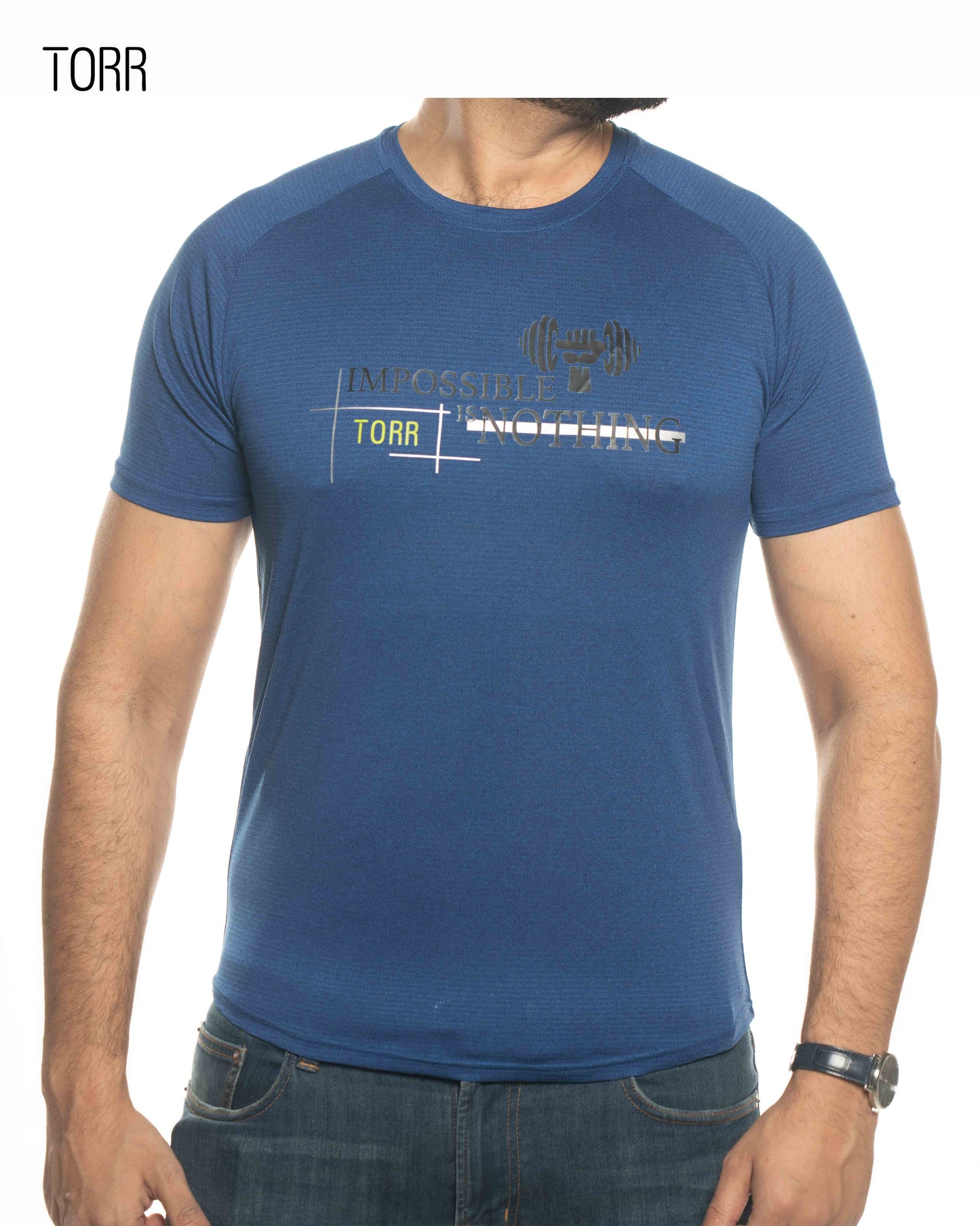 Men's Activewear T-shirt | Blue