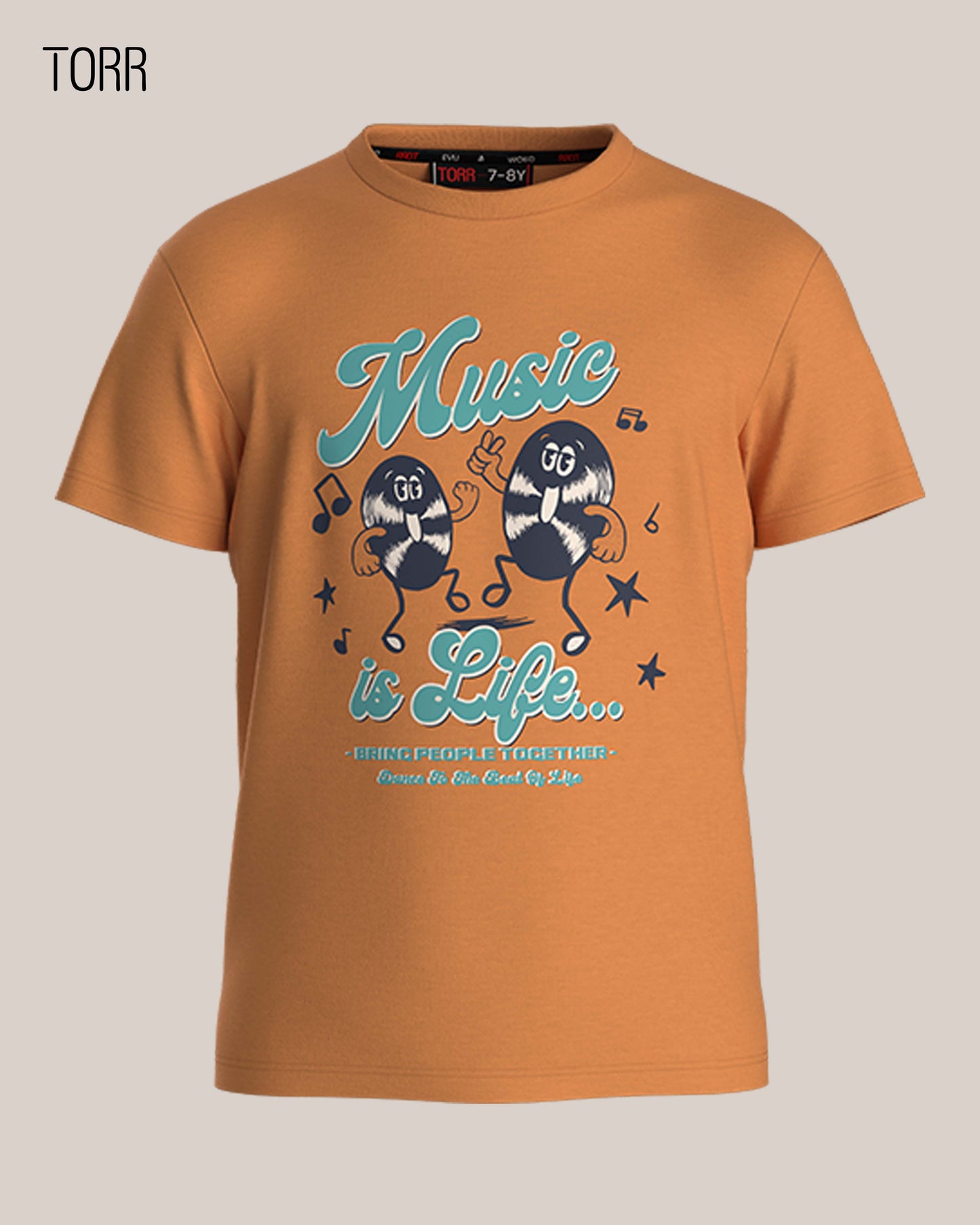 Boys T-shirt  | ORANGE