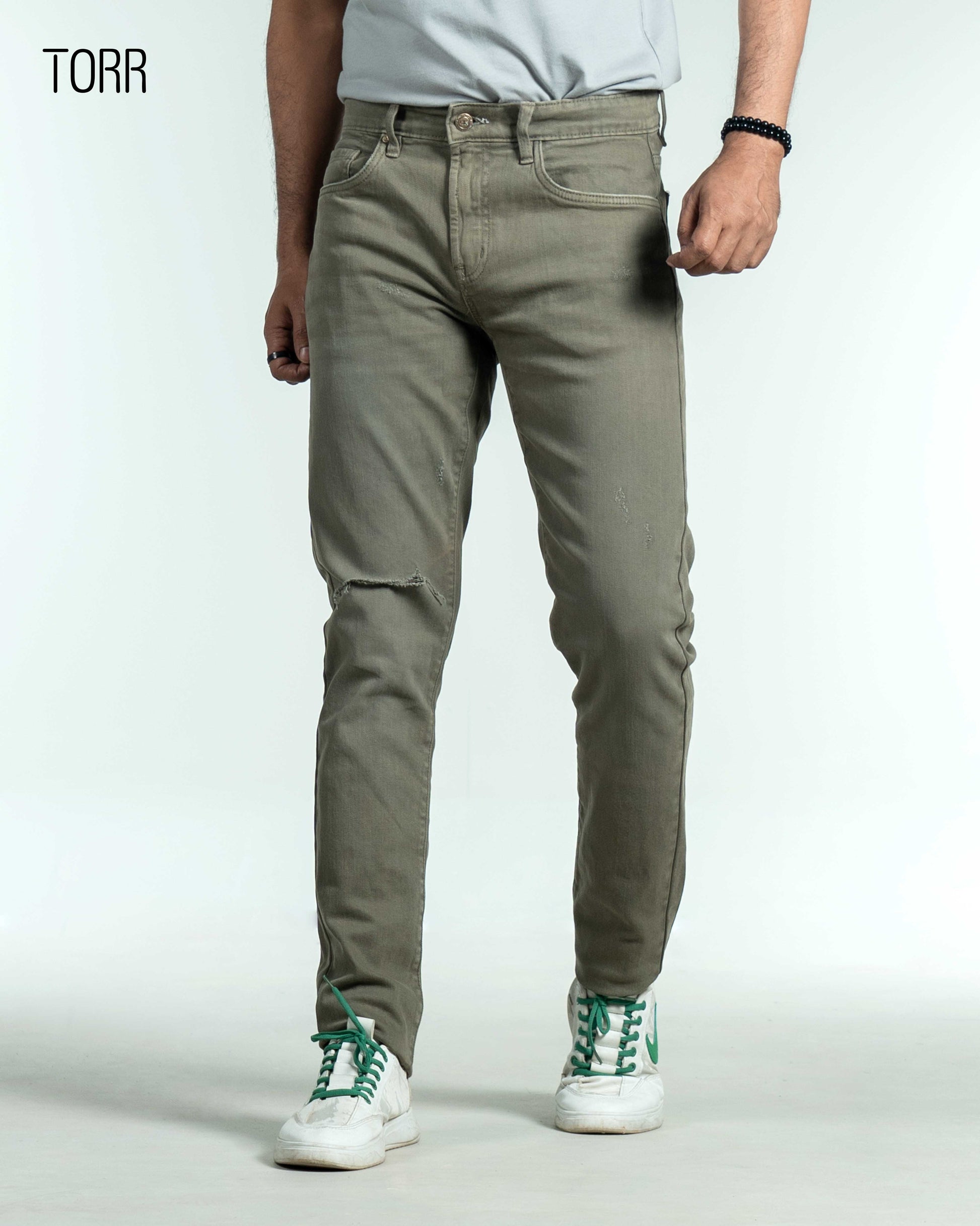 Men's Denim Pant | Olive