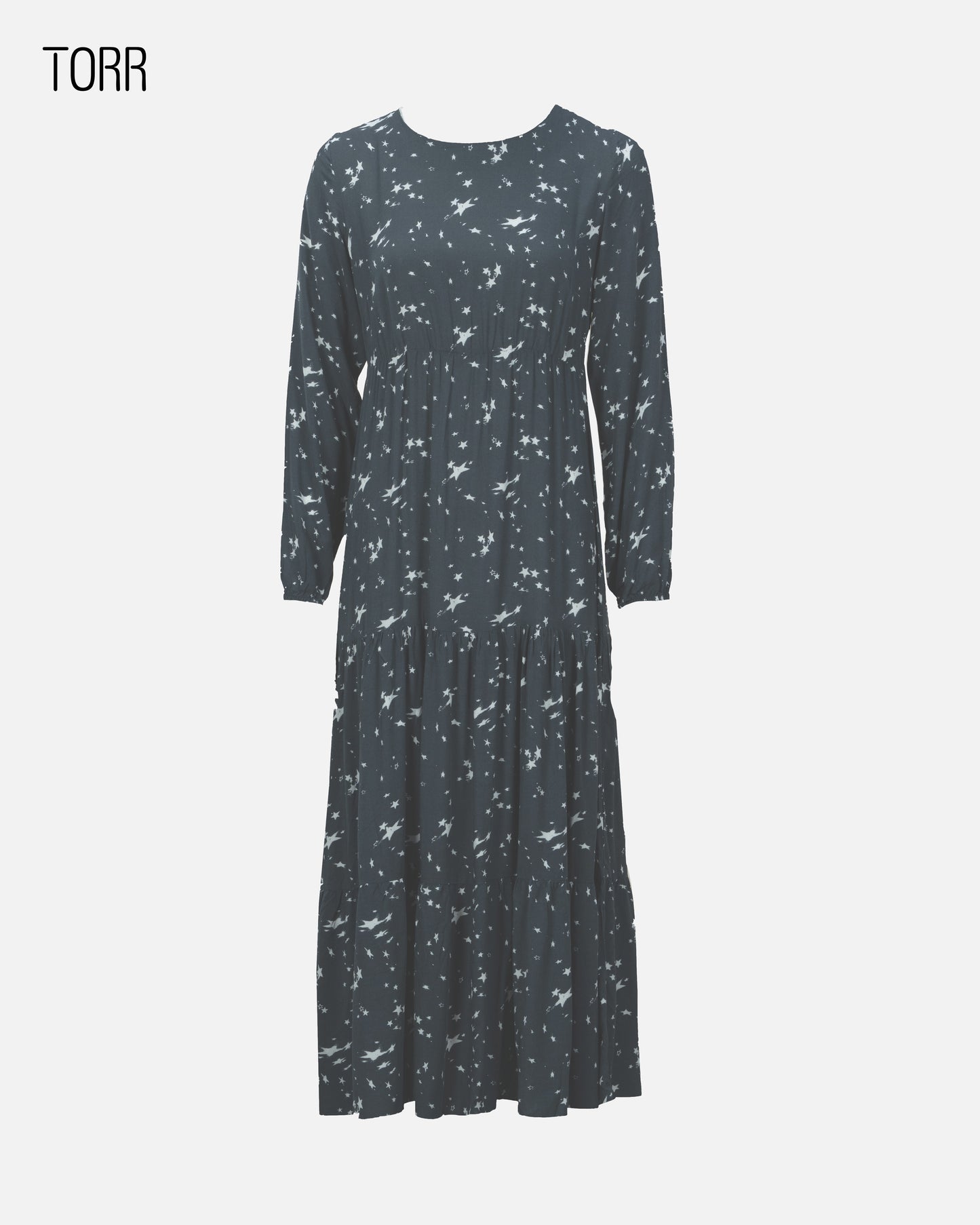 Women's Long Top | GREY AOP