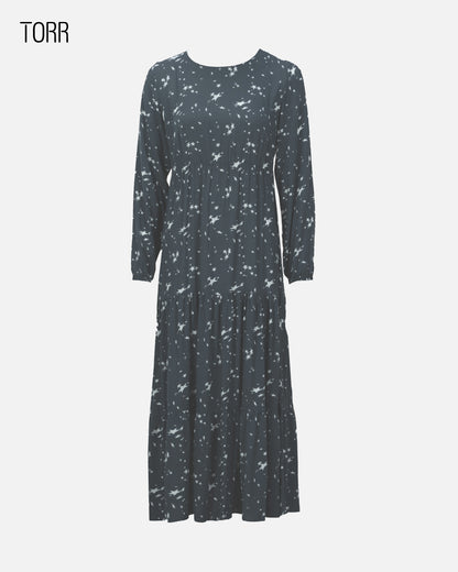 Women's Long Top | GREY AOP