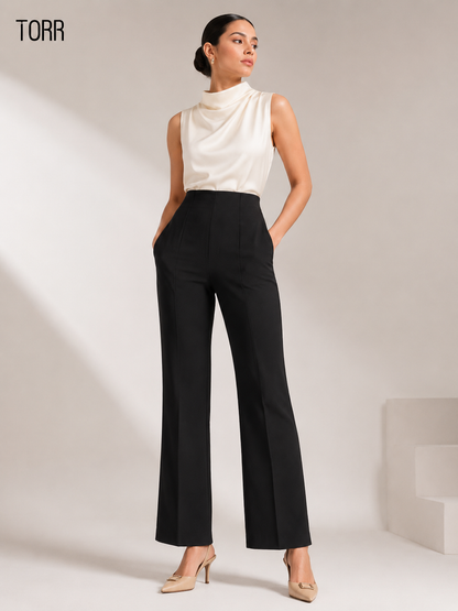 Women’s Wide Leg Pant | Classic Black