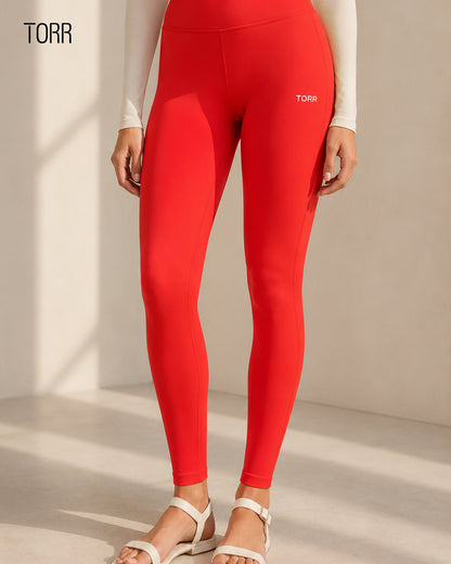 Women's Leggings | Fire Red