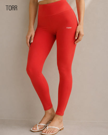 Women's Leggings | Fire Red