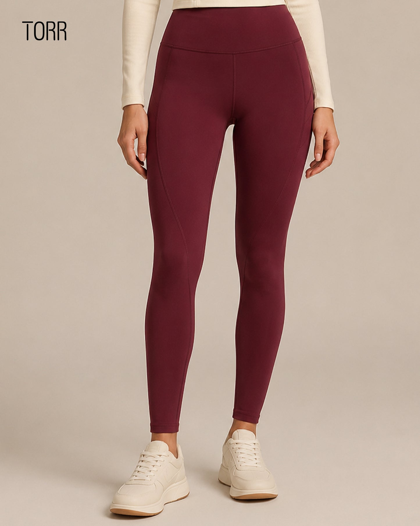 Women's Leggings | Dark Cherry