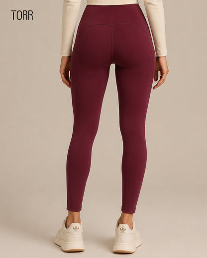 Women's Leggings | Dark Cherry