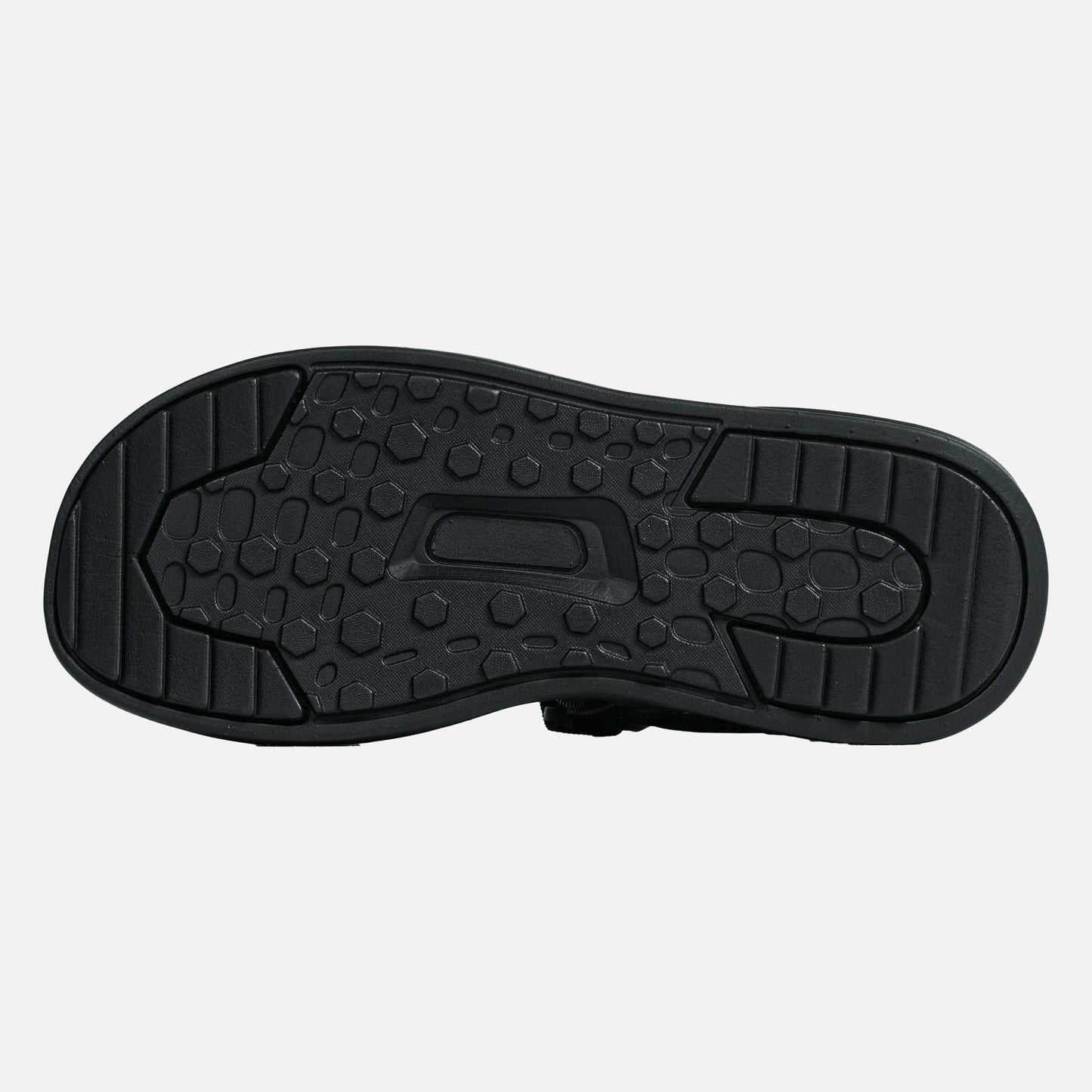 Panda Velcro Sandal | Black Red