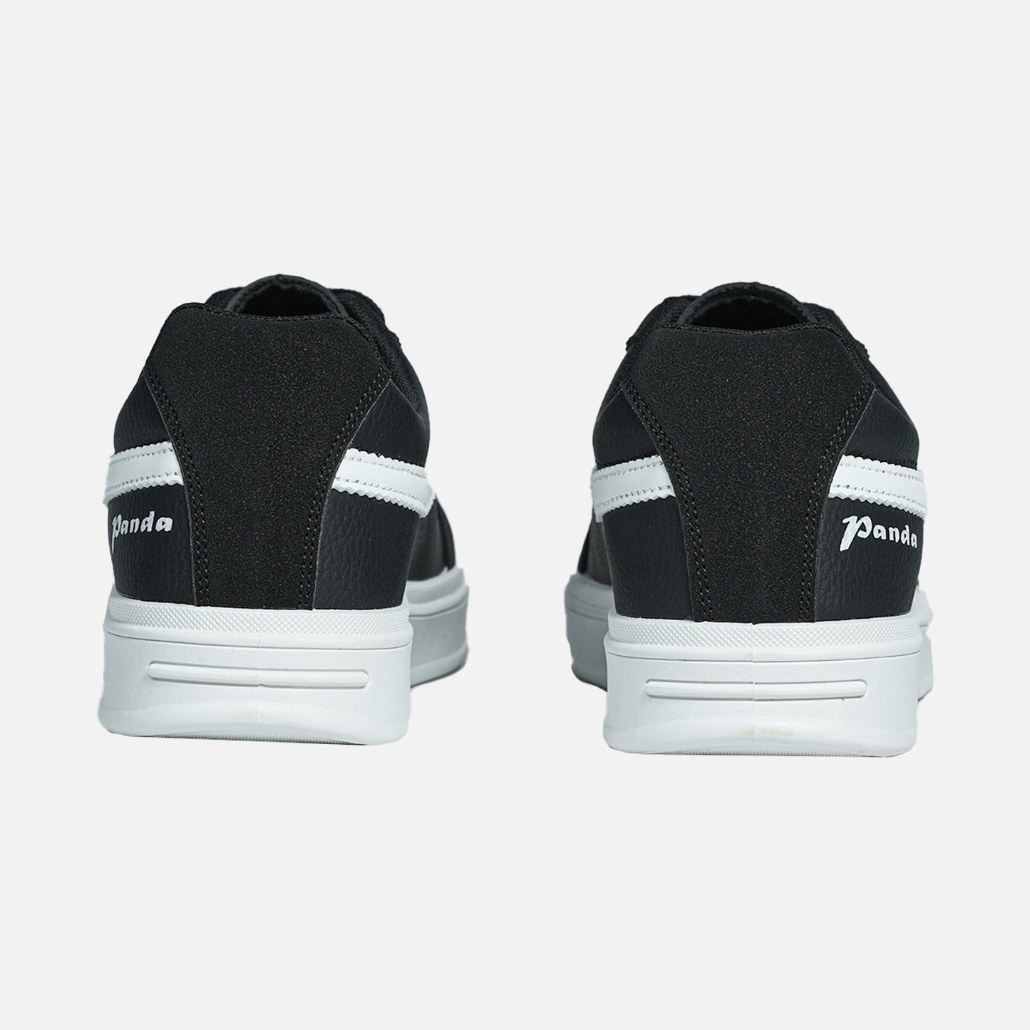 Panda Mens's Sneakers | Black/White