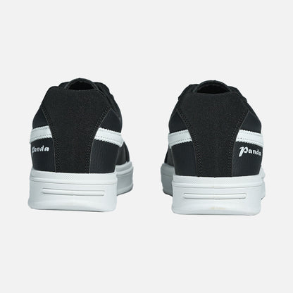 Panda Mens's Sneakers | Black/White