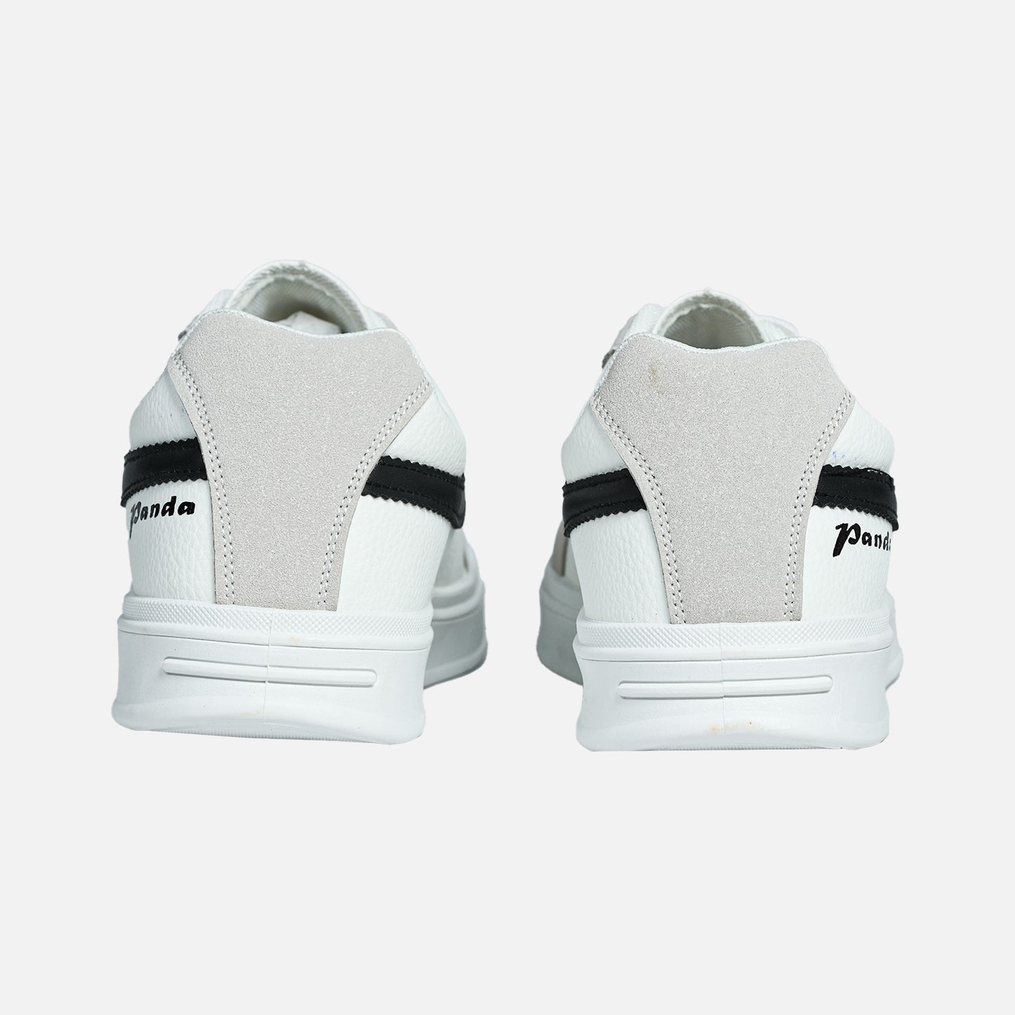 Panda Mens's Sneakers | White/Grey