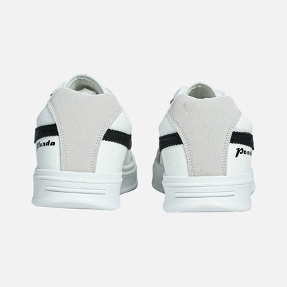 Panda Mens's Sneakers | White/Grey