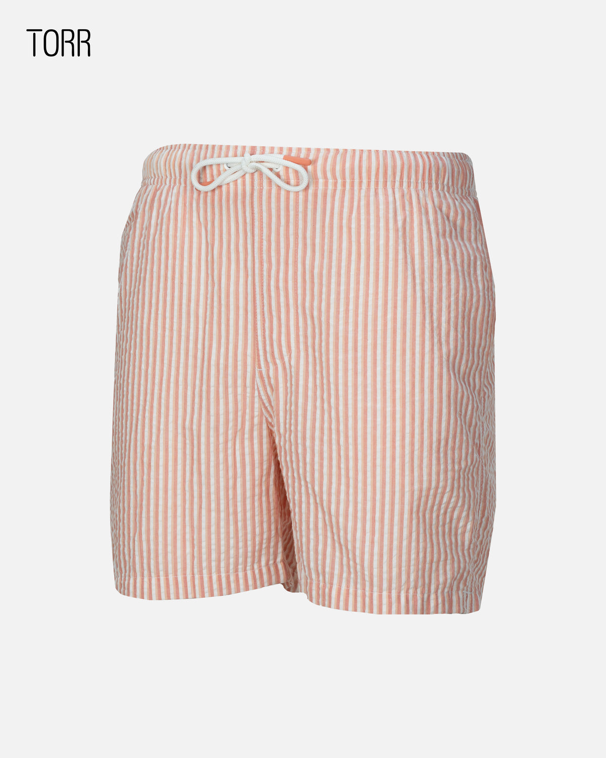 Mens Shorts |Coral Stripe