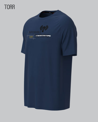 Men's Activewear T-shirt | Blue