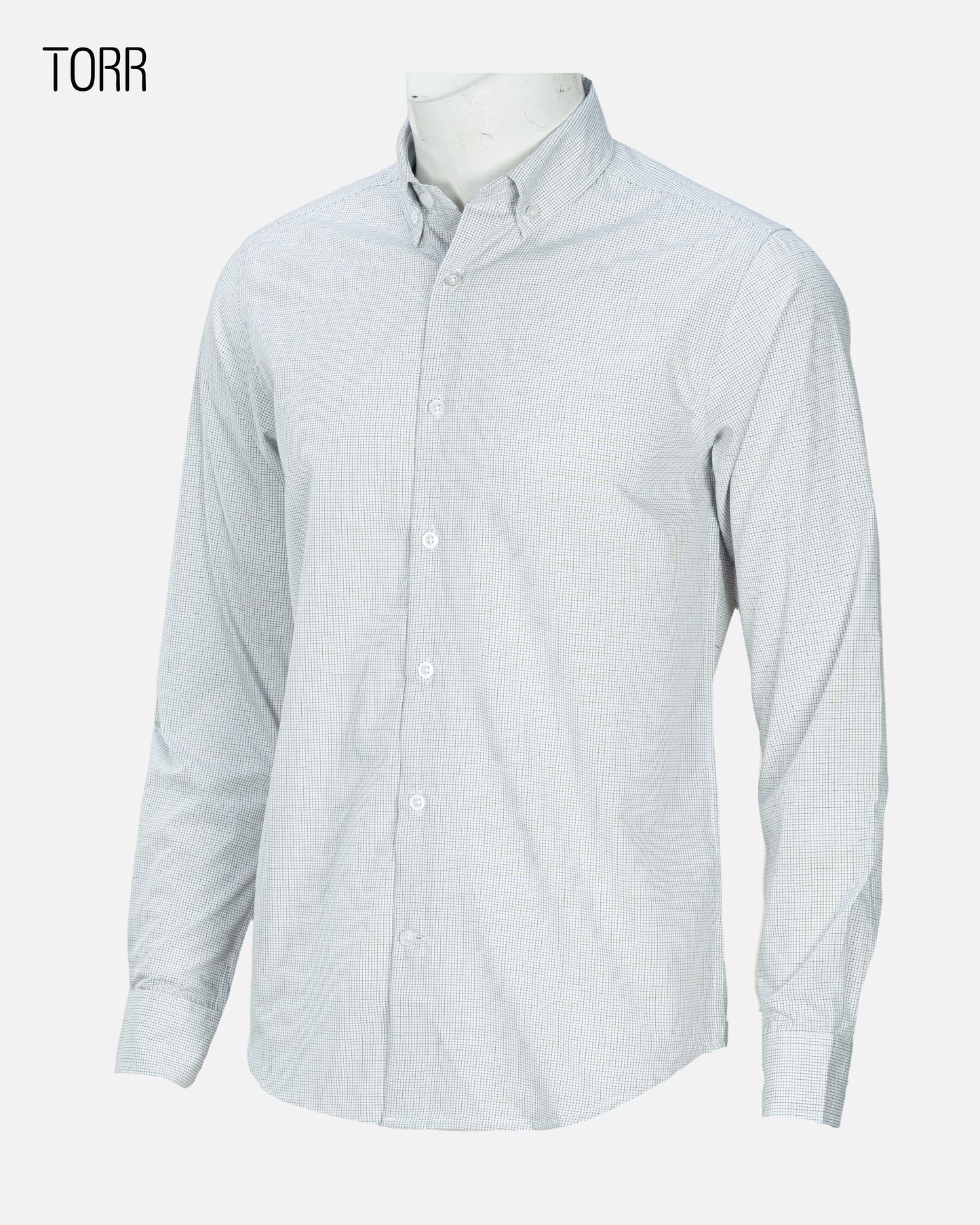 Men's Long Sleeve Casual Shirt | Ginghum Check