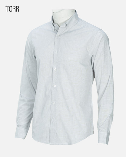 Men's Long Sleeve Casual Shirt | Ginghum Check