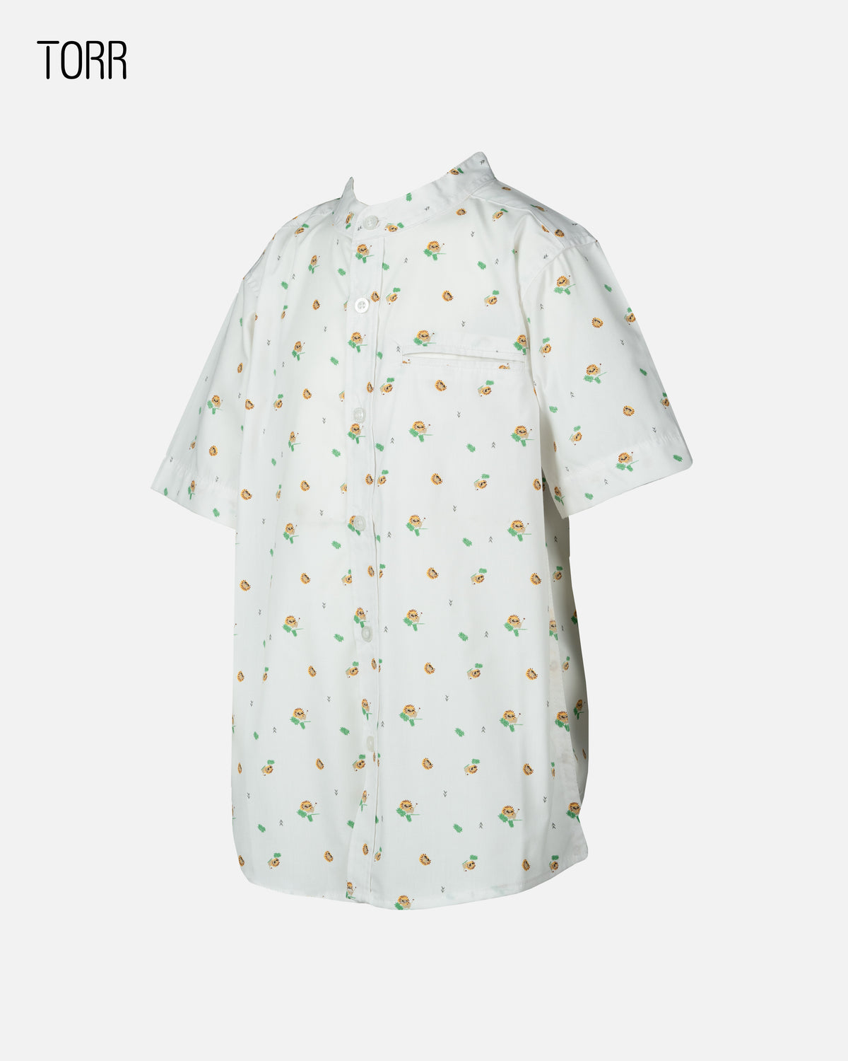 Boy's S/S Shirt | Flower Aop
