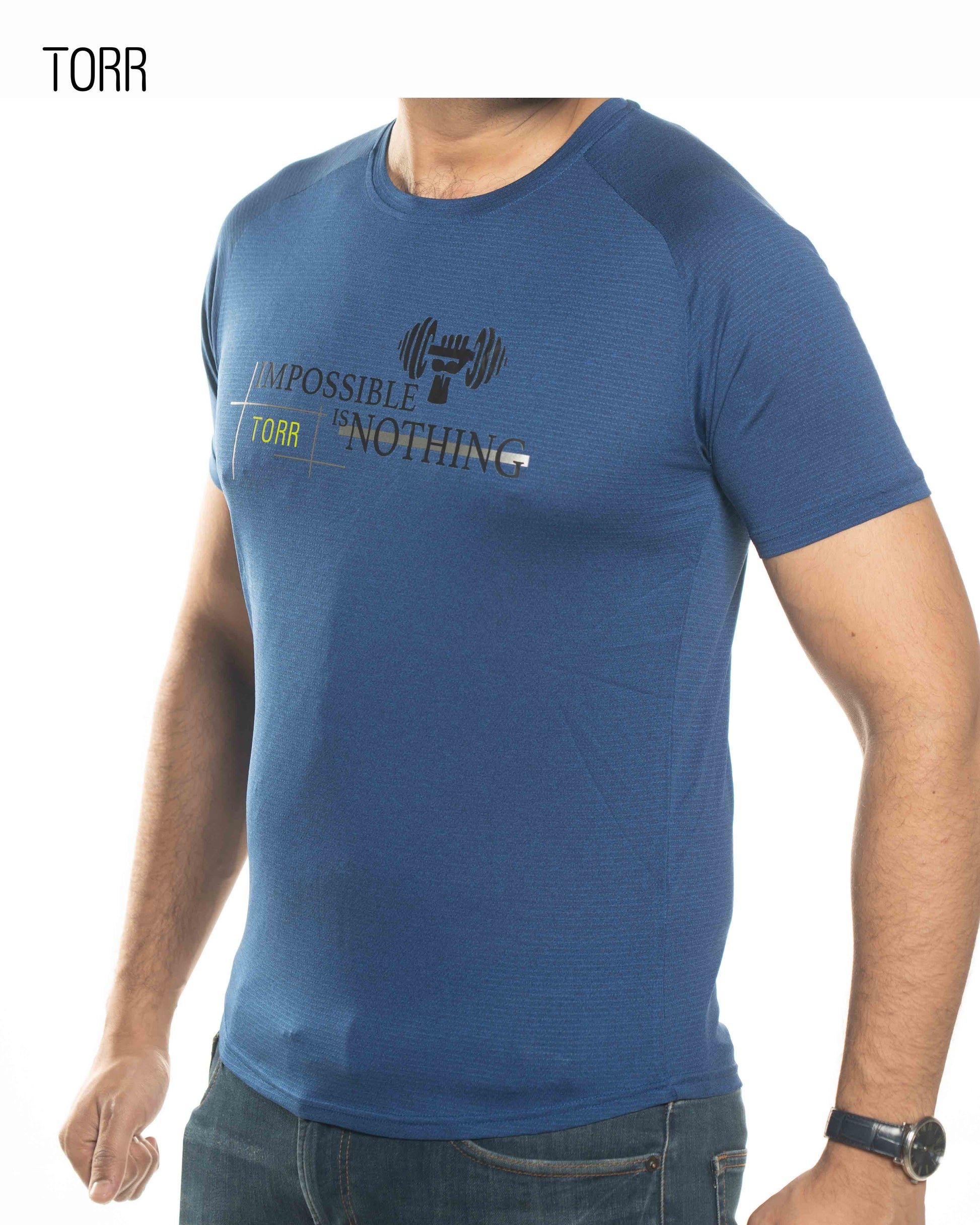 Men's Activewear T-shirt | Blue