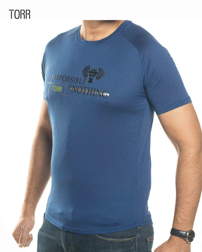 Men's Activewear T-shirt | Blue