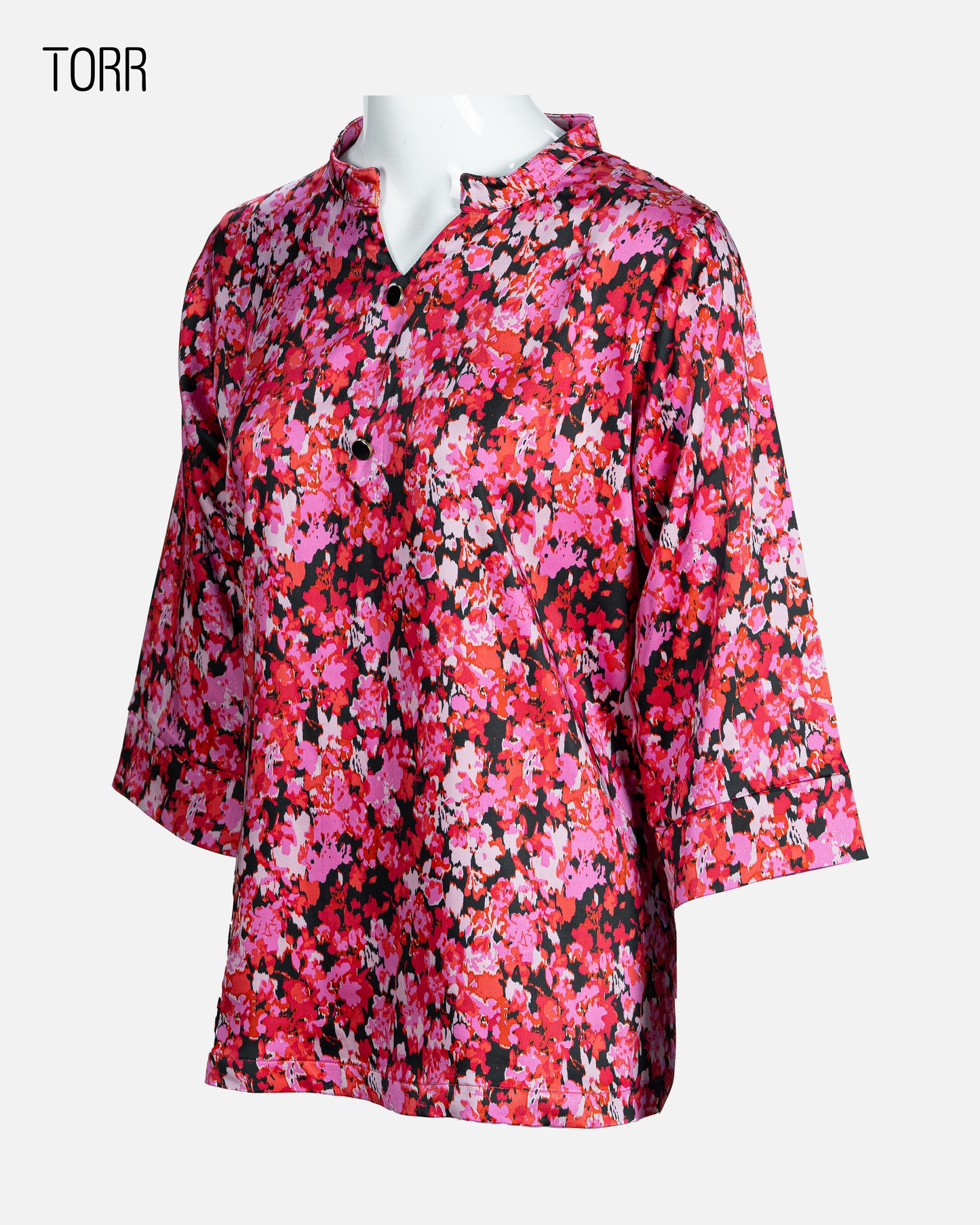 Women's Crop Top | Bright Rose AOP