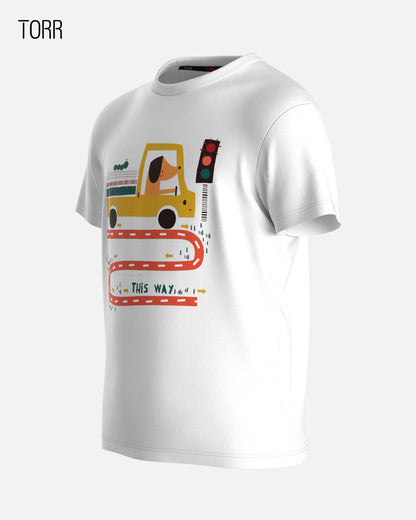 Boys T-shirt  | White