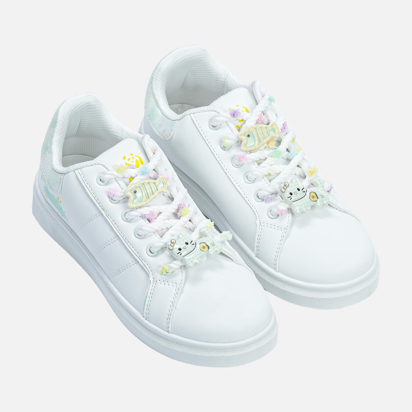 Panda Women’s Casual Sneaker | White Green