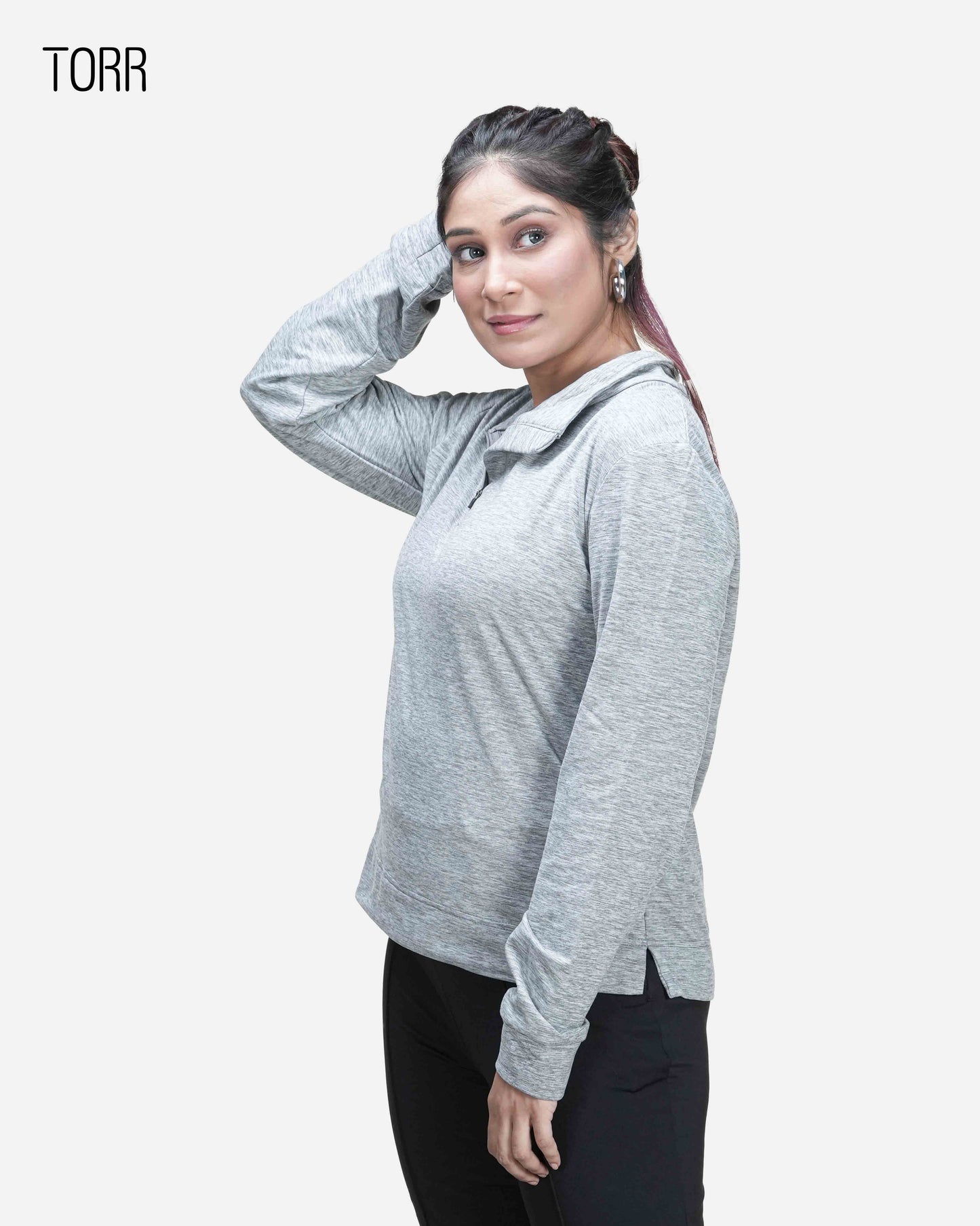 Women's Sweatshirt | Grey Mellange