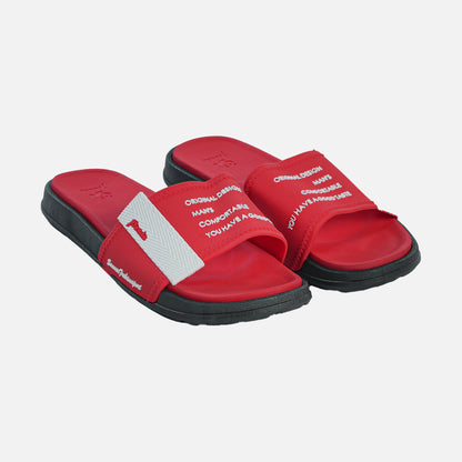 Panda Men's Slide Sandal | Red/White