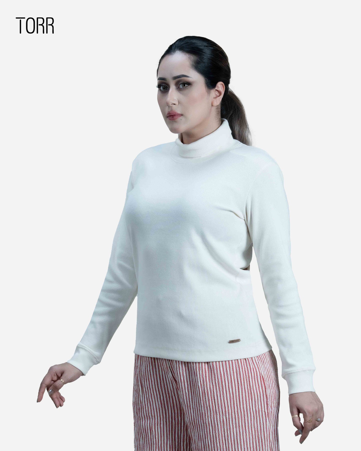 Women's Turtle Neck | Ecru