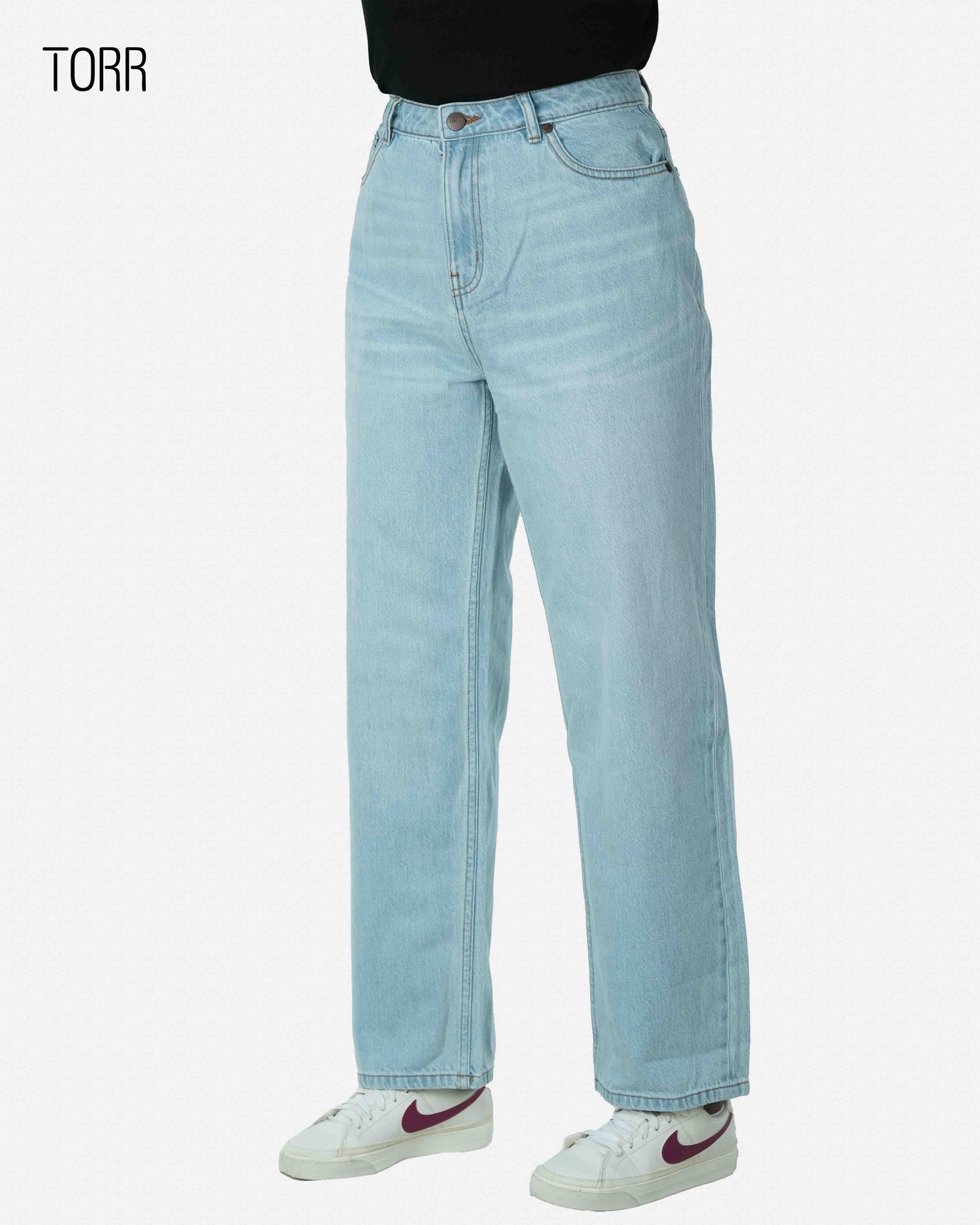 Women's Denim Pant | Sky Blue