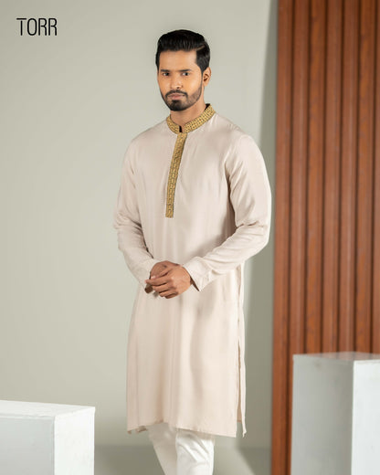 Men's Panjabi | Feather Gray