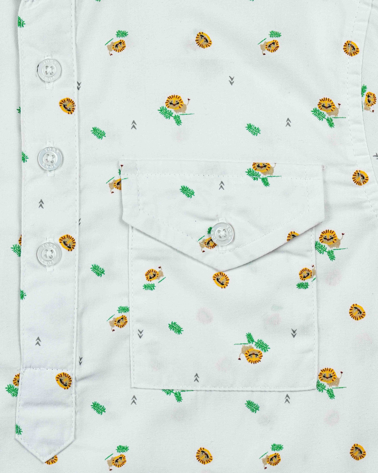 Boys Shirt  | Aop Woven Poplin