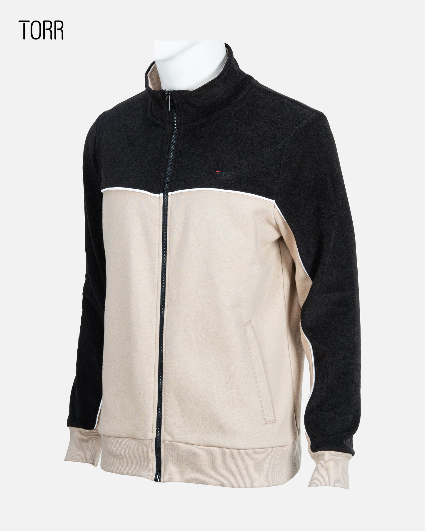 Mens Jacket | Country Walnut & Black