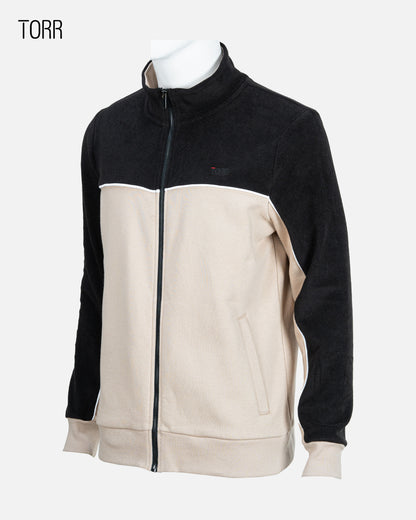 Mens Jacket | Country Walnut & Black