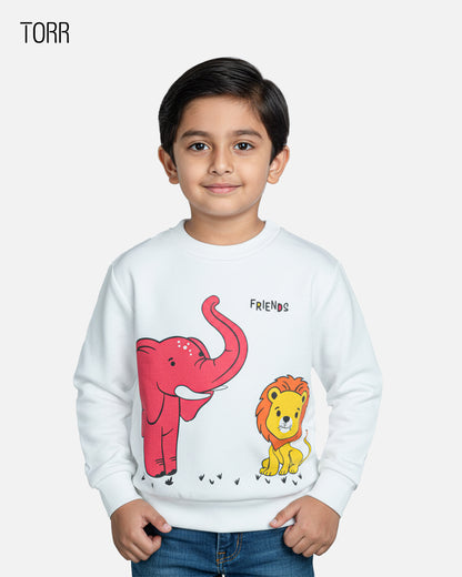Boy's Sweatshirt | White