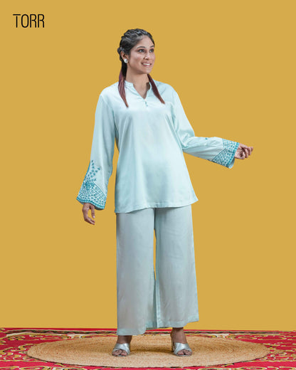Women's Co-Ord Set | Sky Blue