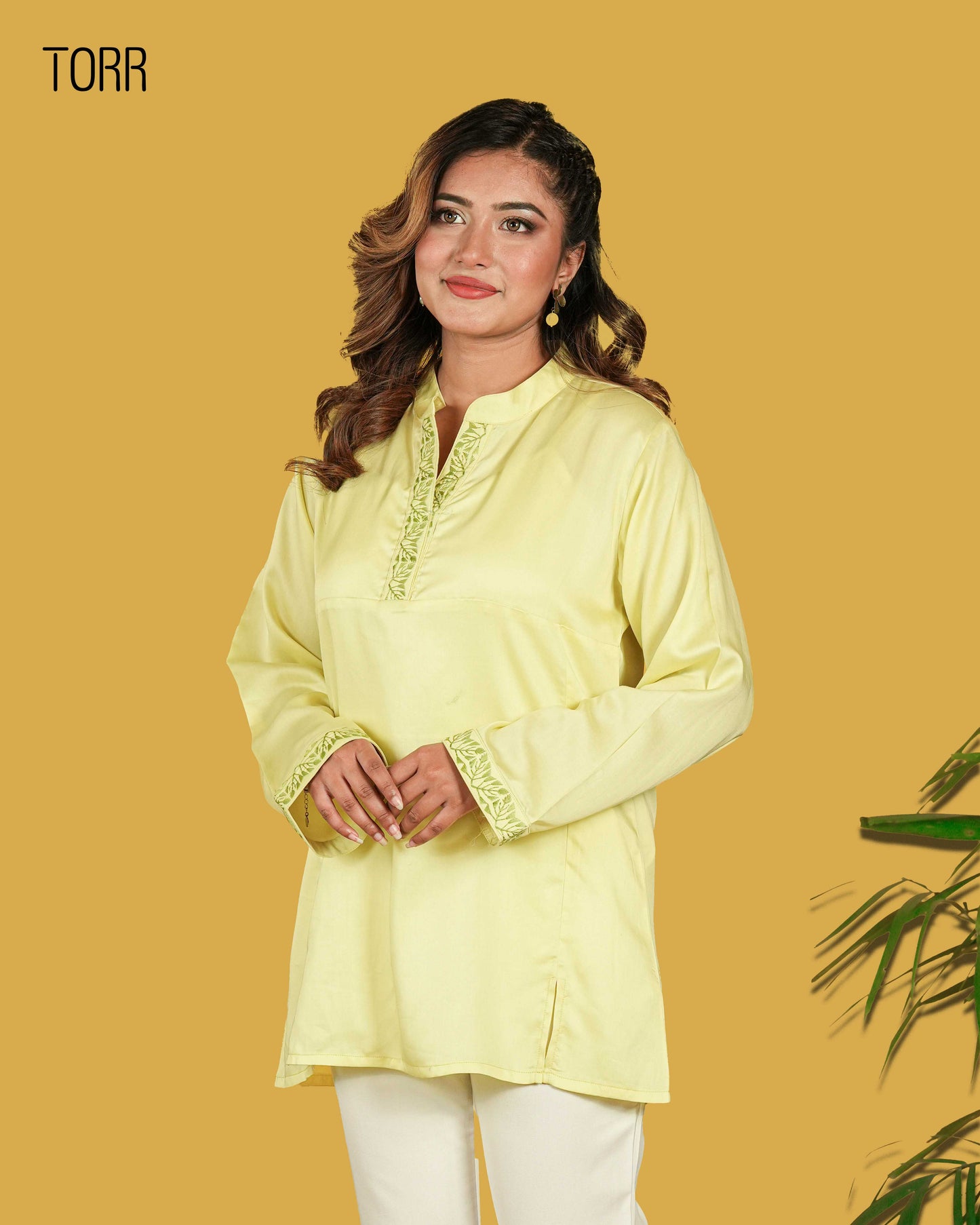 Women's Top | P.L Yellow