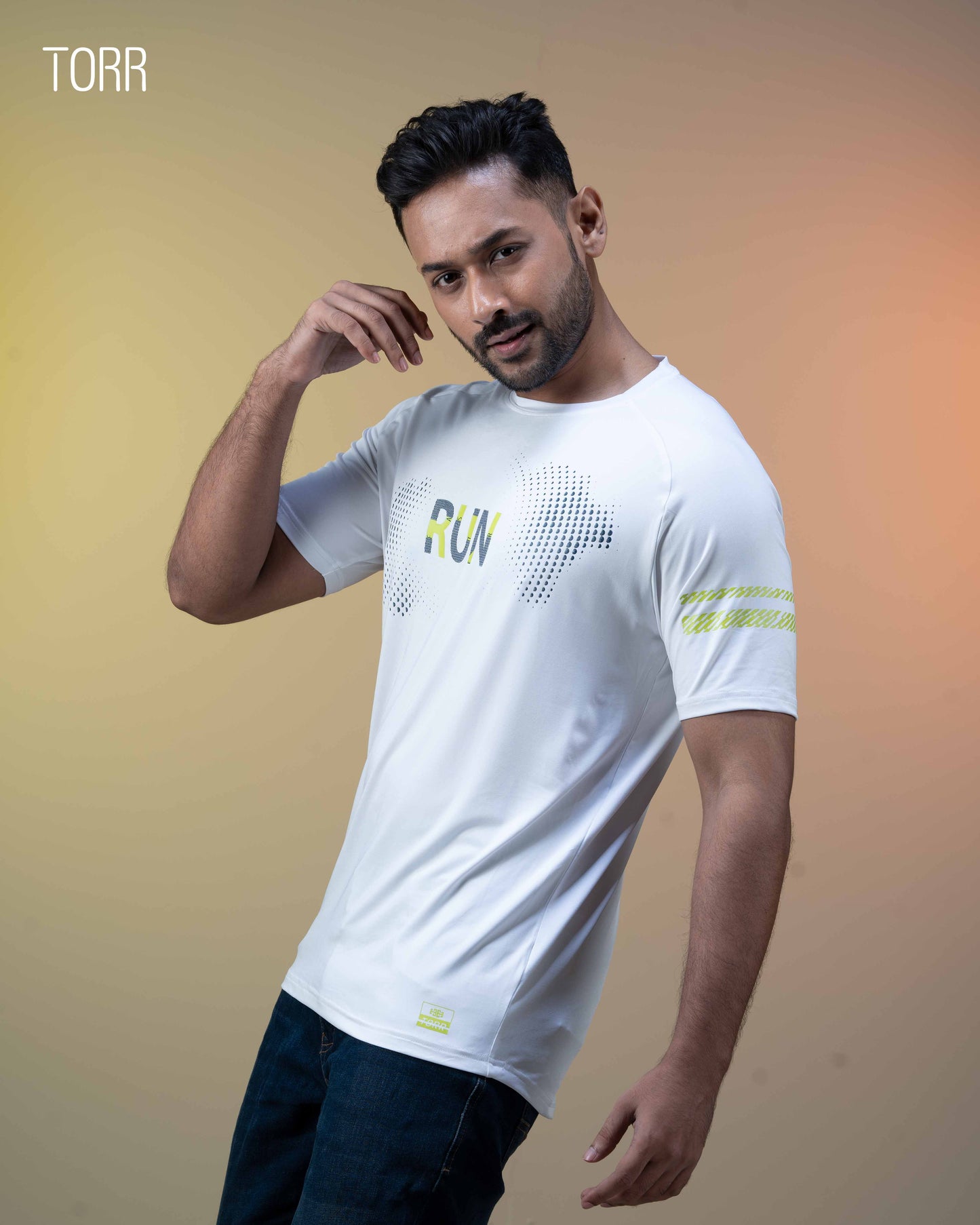 Men's Activewear T-shirt | White