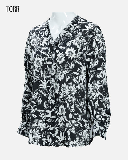 Women's Crop Top | Black Aop