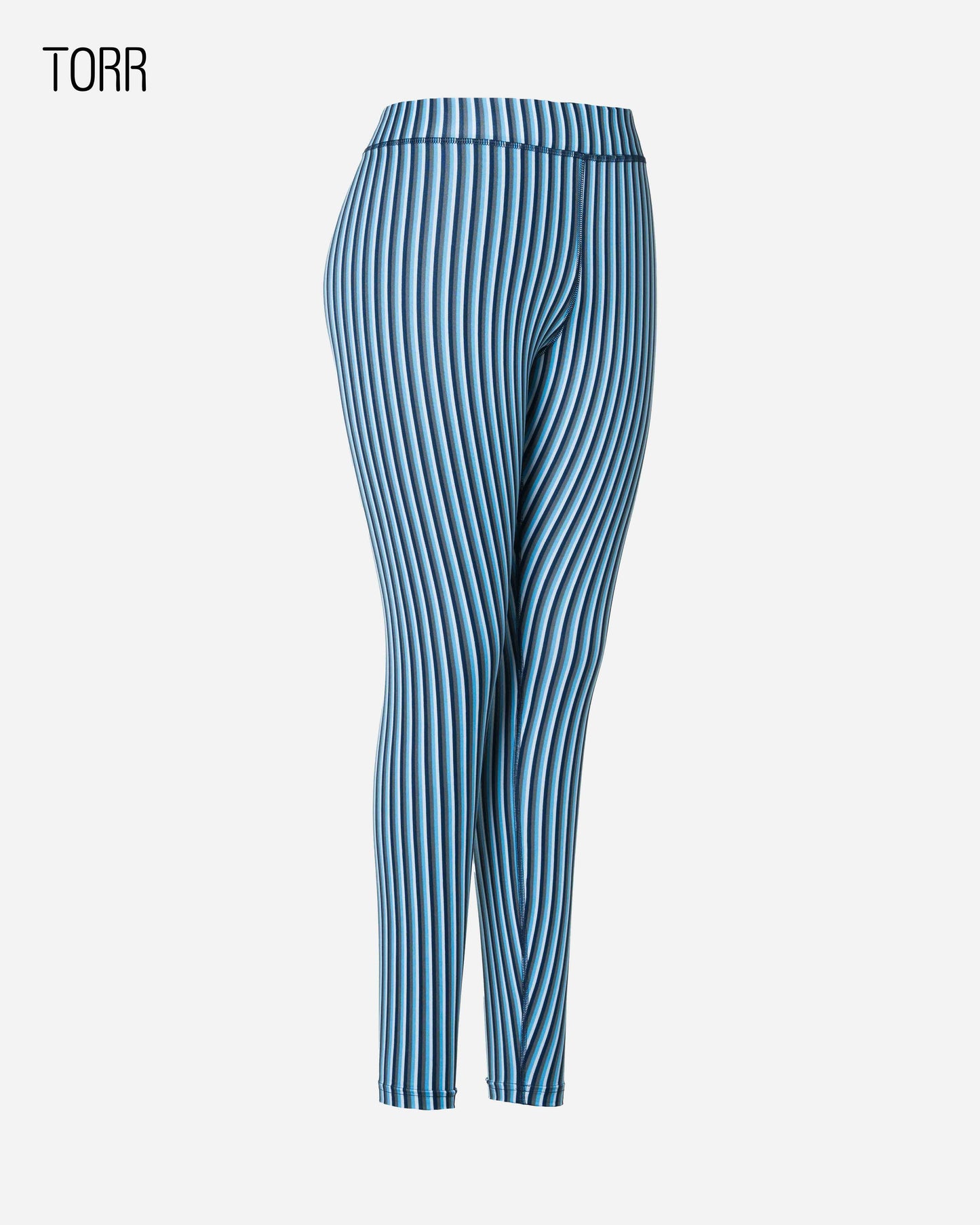 Women's Leggings | Blue Stripe